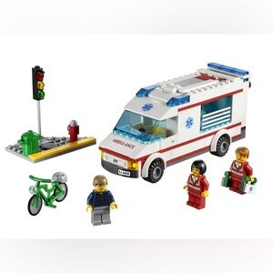 Retired used LEGO set 4431 - ambulance